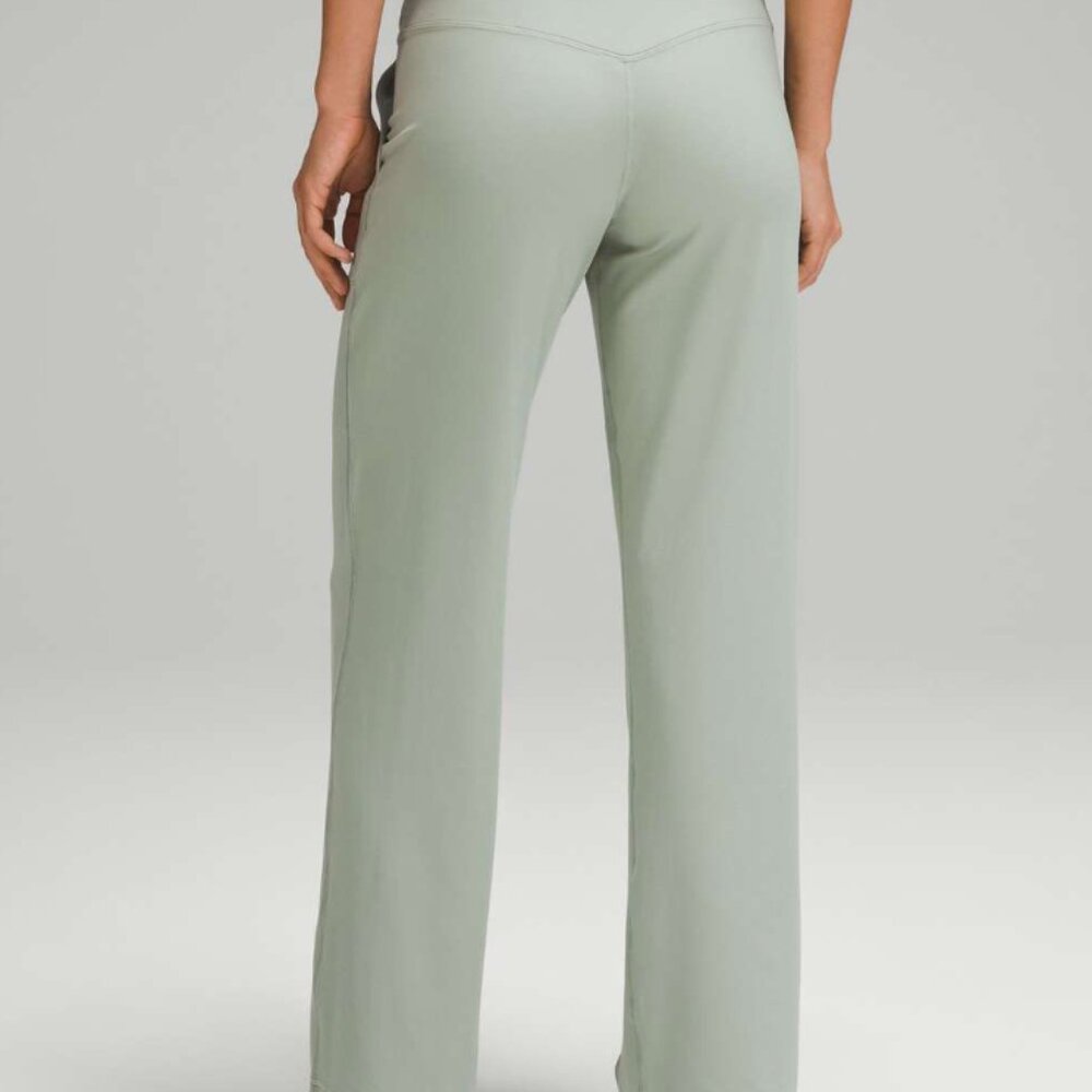 Lululemon Align High-Rise Wide-Leg Pant in Palm Court **hemmed**